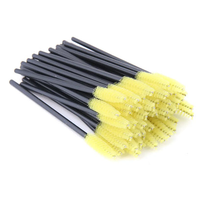 CNK Disposable Eyelash Brushes – 5/50 Pcs Mascara Wands Applicator Spoolers for Makeup