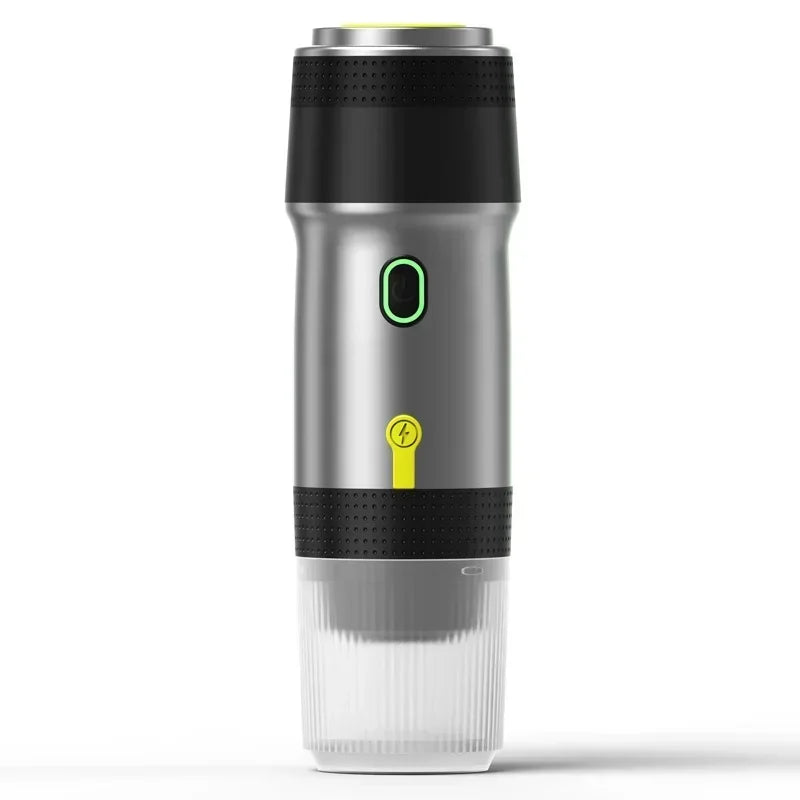 Electric Portable Coffee Machine - 3-in-1 Espresso Maker for Car, Home & Travel