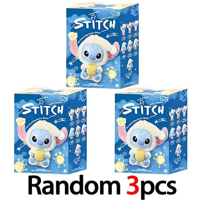 15CM Stitch Eat Something Series Blind Box Plush Doll Pendant – Mystery Toy Gift