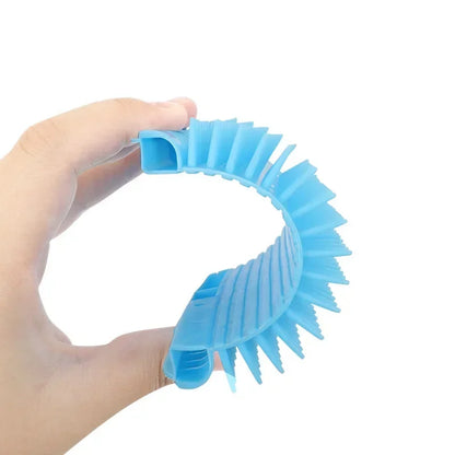 Cat Self-Groomer with Catnip Wall Corner Massage Comb Soft Face Rubs Pet Grooming Tool