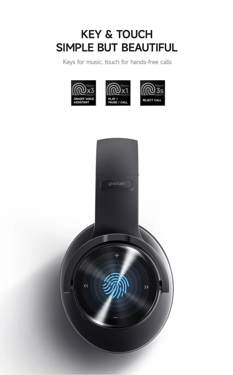 Picun B8 Bluetooth Headphones