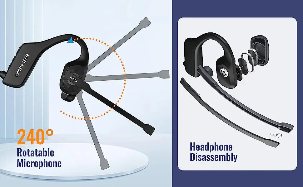 Open-Ear Bluetooth Headsets