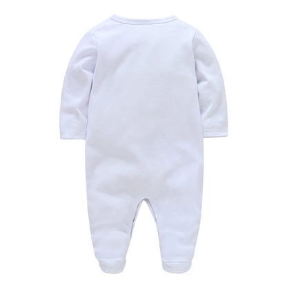 4 Pcs Baby Clothing Set, Newborn Boys Jumpsuit, Hat, Mittens & Pink Romper for 0-9 Months