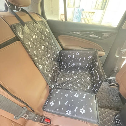 CAWAYI KENNEL Pet Dog Carrier & Car Seat Cover – Waterproof Travel Hammock for Dogs & Cats