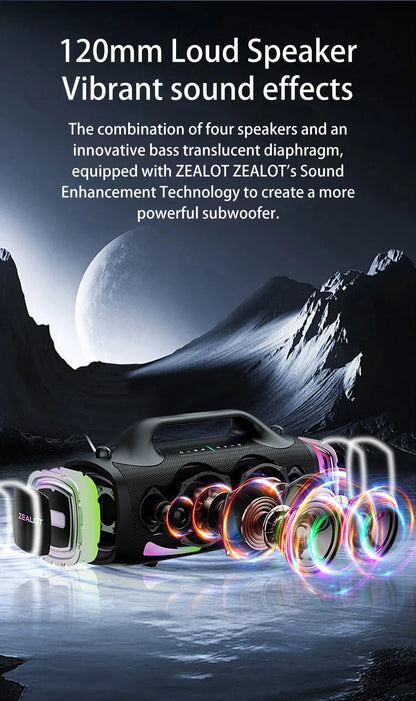 Zealot S79 100W Wireless Outdoor Speaker