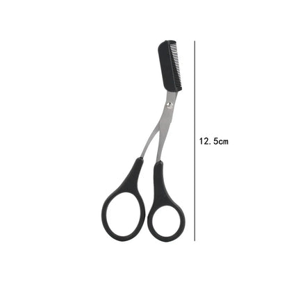 Karsyngirl Stainless Steel Eyebrow Trimmer – Scissors with Comb for Eyebrow Shaping & Hair Removal