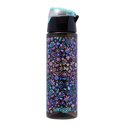New Original Australia Smiggle Schoolbag for Girls with Black Cat Flower Lunch Bag & Pencil Case