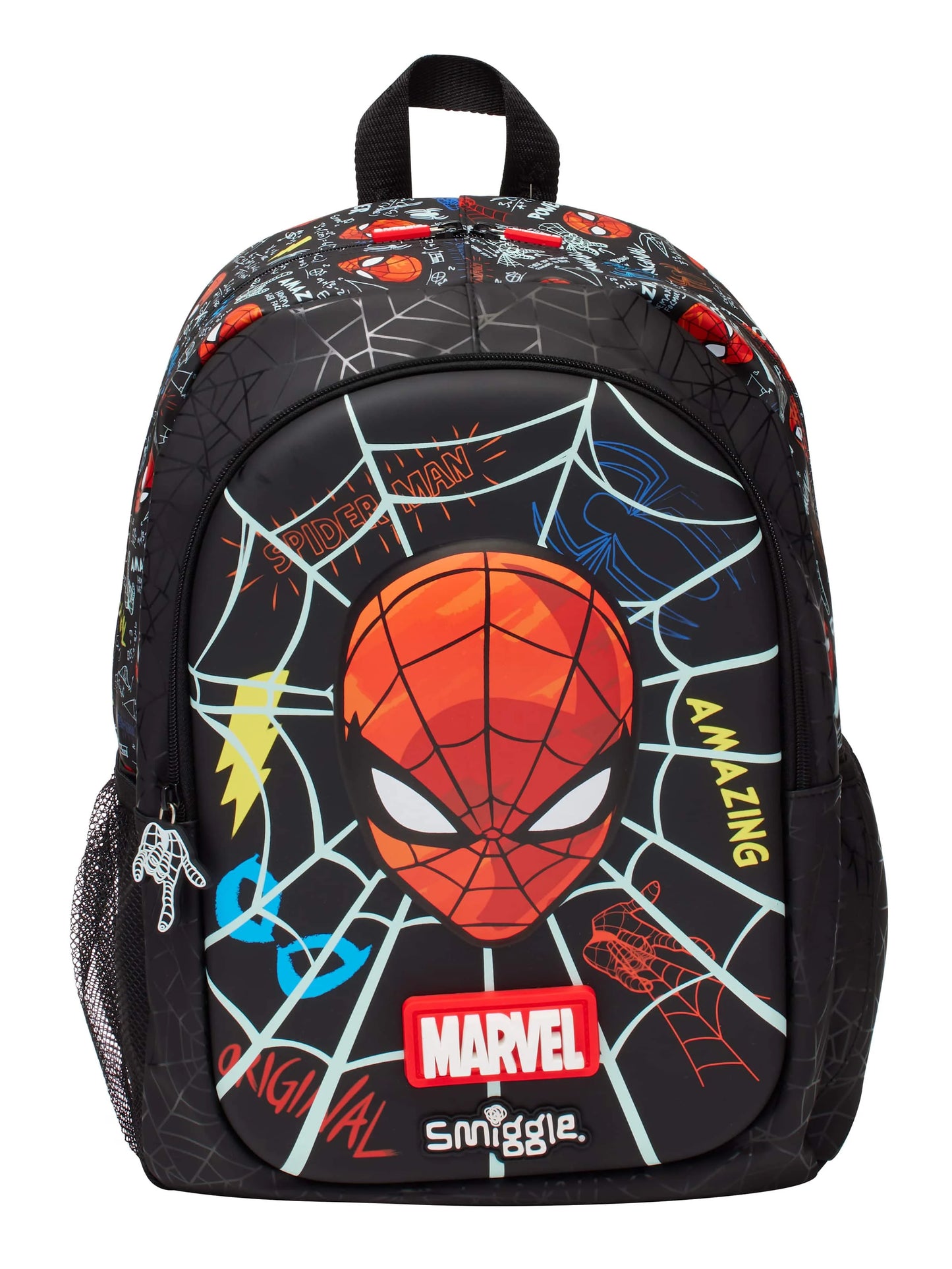 Smiggle Spider-Man School Set – Backpack, Lunch Bag, Wallet, Pencil Box & Water Cup