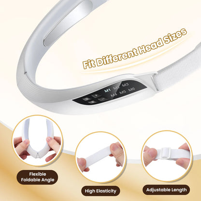 Electric V Face Lifting Device 6 Modes 8 Levels EMS Facial Massager for Double Chin Removal
