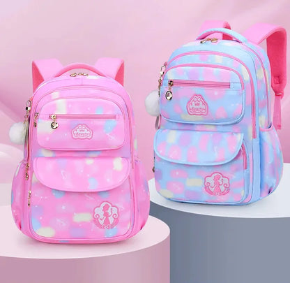Kawaii Pink Backpack for Girls – Waterproof School Bag for Kids & Teens