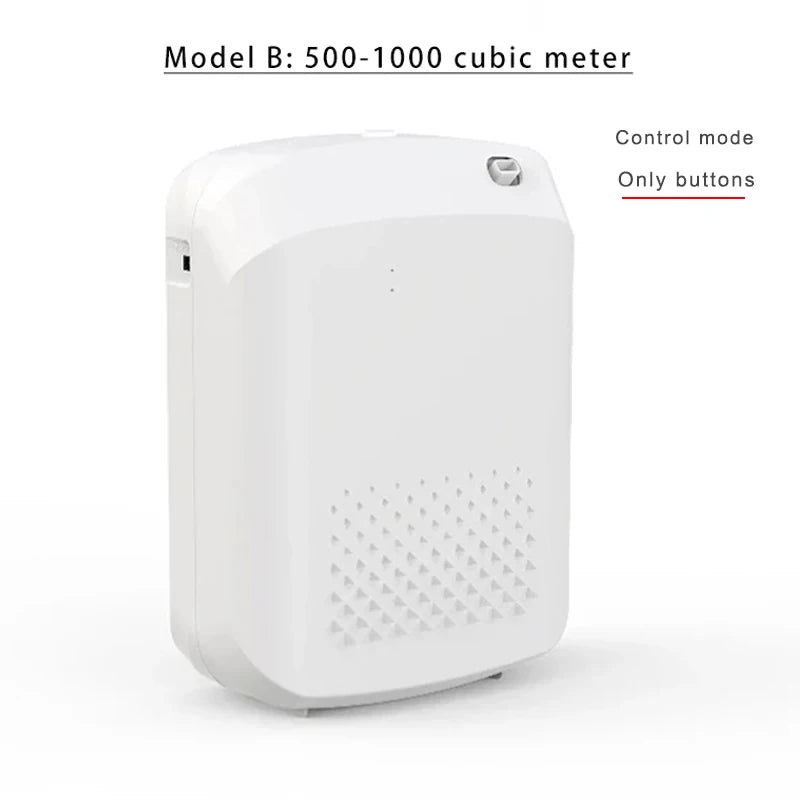 Wall Mounted Room Fragrance Diffuser - Bluetooth Air Freshener with Built-in Fan for Home and Hotel