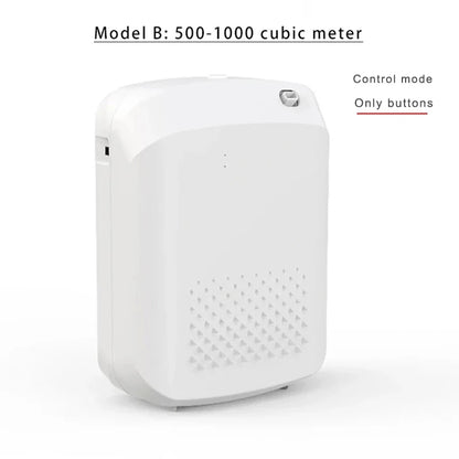 Wall Mounted Room Fragrance Diffuser - Bluetooth Air Freshener with Built-in Fan for Home and Hotel