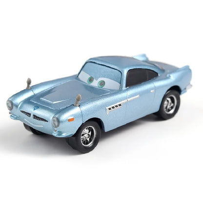 Disney Pixar Cars 2 Lightning McQueen Mini Diecast Racing Car Dinoco Racers Collection for Kids