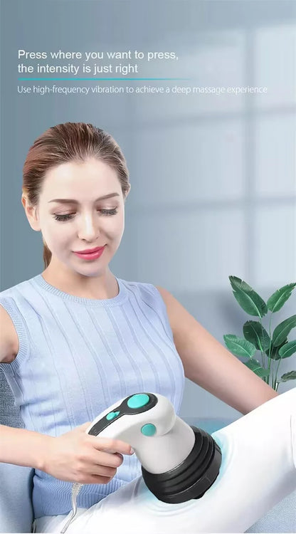 Body Electric Massager Anti-Cellulite Portable Fat Slimming & Vibration Neck, Waist, and Spine Care