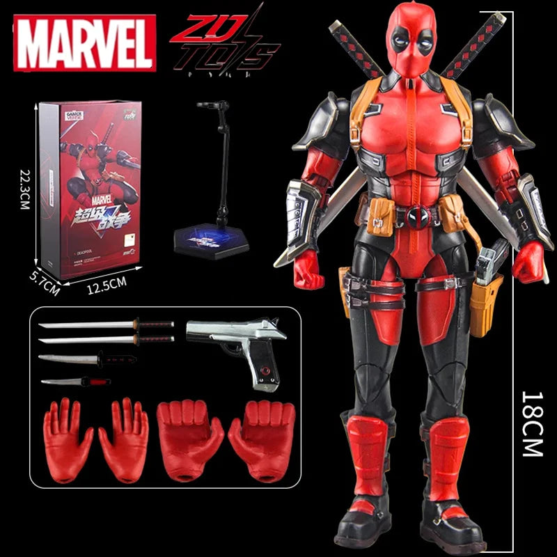 2024 Deadpool & Wolverine Movie Version Action Figures – ZD Toy Series for Collectors & Kids