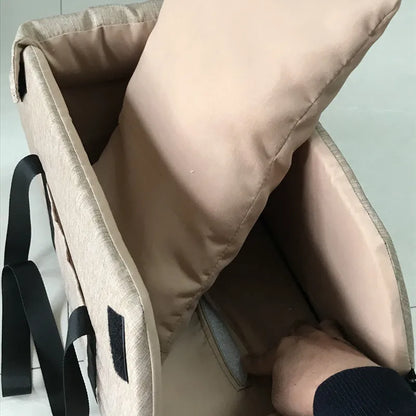 Portable Dog Car Seat Bed – Safety Travel Carrier for Small Dogs & Cats
