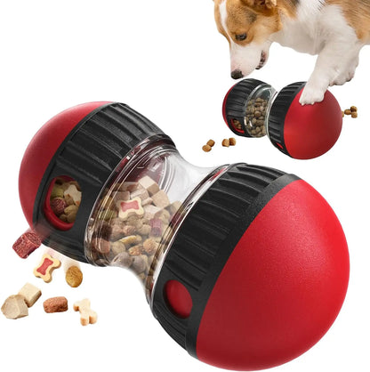 Dog Puzzle Toy – Elliptical Track Rolling Ball for Intelligence & Interactive Play