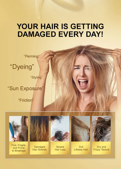 PURC Morocco Argan Oil Hair Serum - Nourishing Treatment for Smoothing, Shine, and Repairing Damaged, Frizz, and Dry Hair