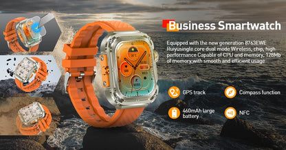 LIGE Smart Watch for Men & Women, Full Touch Screen, Sport Fitness Tracker, IP67 Waterproof, Bluetooth for Android/iOS