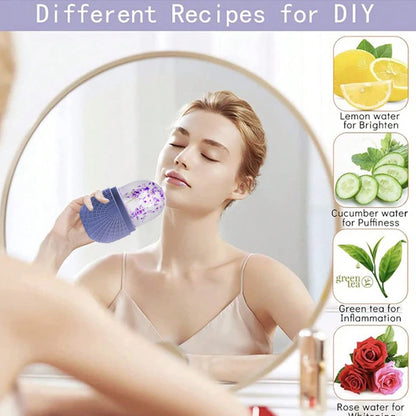 Ice Roller for Face and Eyes Cooling Firming Facial Skin Care Tool