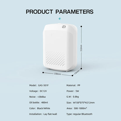 Fragrance Diffuser Electric Aromatic Oil & Air Freshener for Home and Hotel