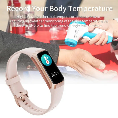 LIGE AMOLED Smart Watch 2023, Men & Women Fitness Tracker, Heart Rate, Blood Oxygen Monitor, Waterproof Smart Bracelet