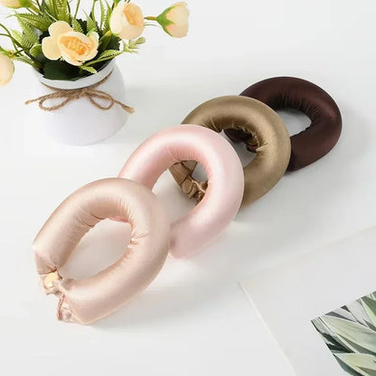 Heatless Satin Curling Rod Headband No-Heat Silk Curls Lazy Hair Rollers Soft Sleep-in Styling Tool