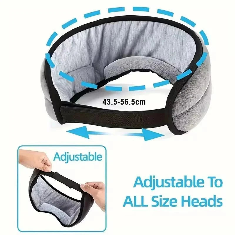 Smart Eye Mask Patch & Bluetooth Wireless Headphones - 3D Sleep Mask & Light-Blocking Eye Cover