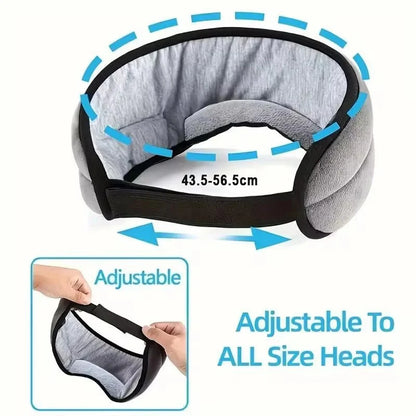 Smart Eye Mask Patch & Bluetooth Wireless Headphones - 3D Sleep Mask & Light-Blocking Eye Cover