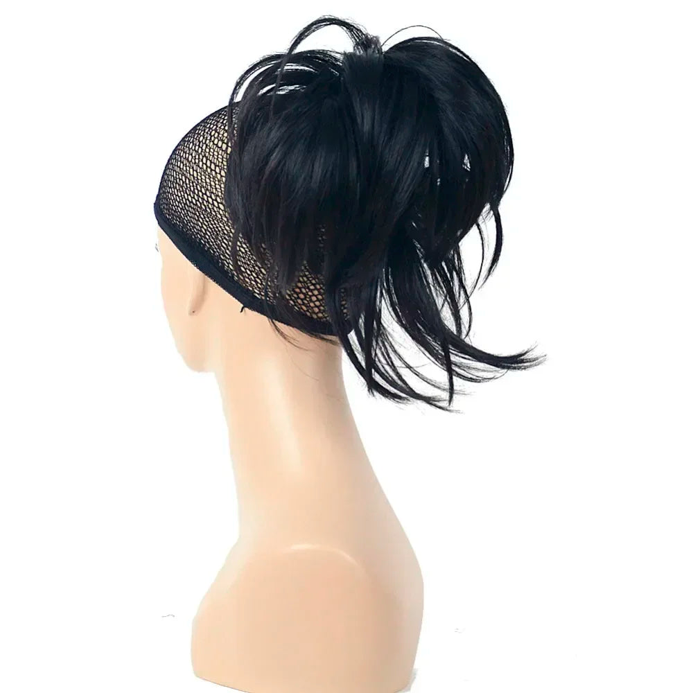 StrongBeauty 12" Clip-on Synthetic Ponytail Hair Extension with Jaw Claw