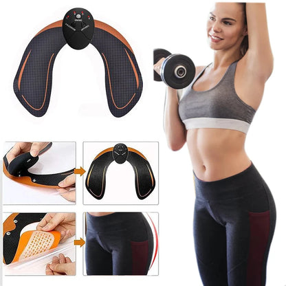Electric Body Shaping Device Wireless Hip Training & Slimming Massager with Multiple Settings