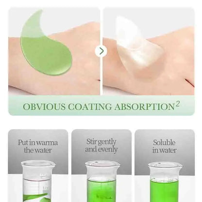 60PCS Aloe Vera Collagen Eye Masks - Anti-Dark Circles & Firming Eye Patches