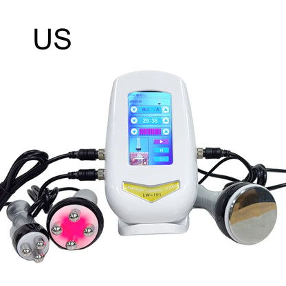 40K 3-in-1 Ultrasonic Body Shaping Instrument - Beauty Massage & Negative Pressure Slimming for Facial Care