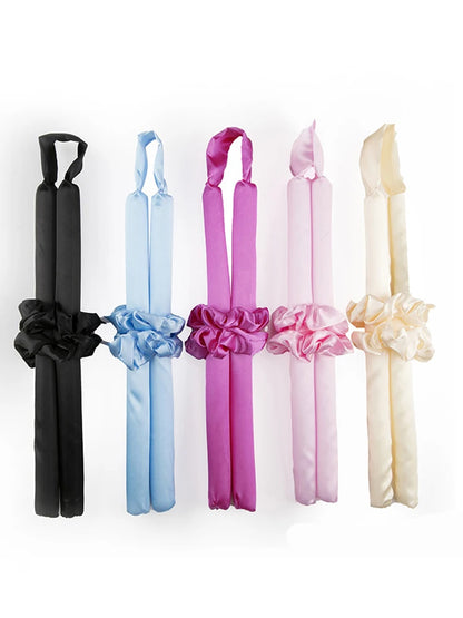 Heatless Curling Rod Headband for Soft, Shiny Curls DIY Hair Curler Hairdressing Tool for Women