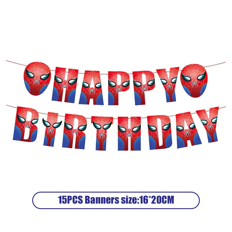 Spiderman birthday party