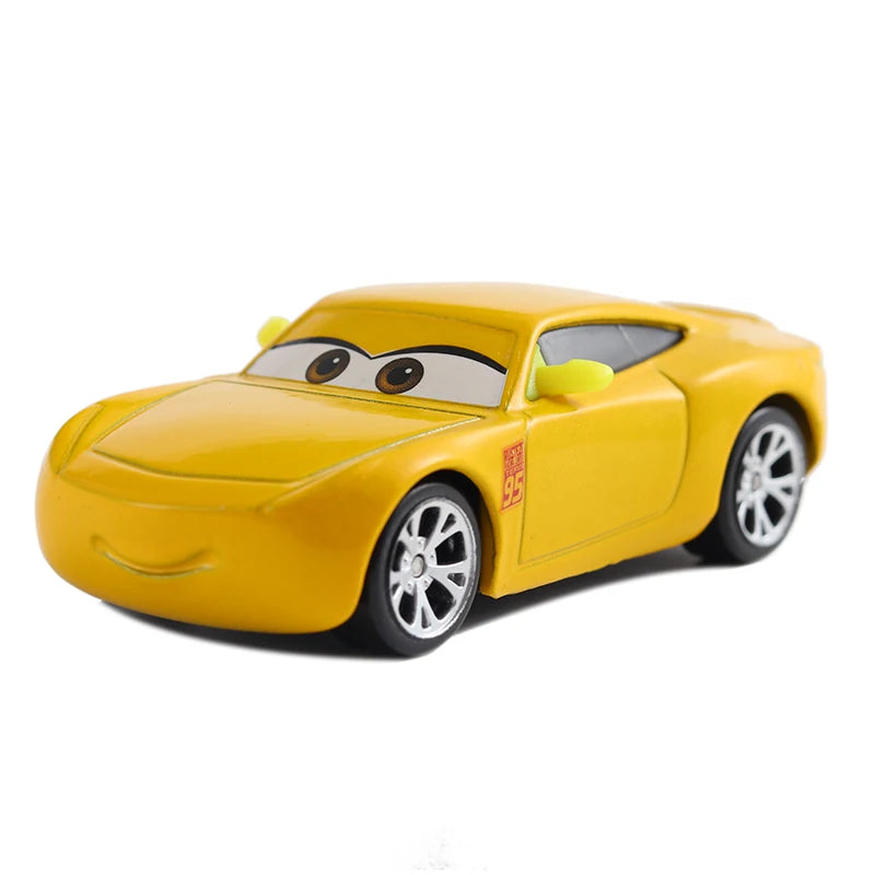 Disney Pixar Cars 2 Lightning McQueen Mini Diecast Racing Car Dinoco Racers Collection for Kids
