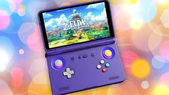 Retroid Pocket Flip 2 Retro Handheld Game Console - SD865/D1100, 5.5" 1080p Foldable Screen, 5000mAh Battery