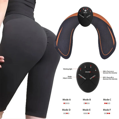 Electric Body Shaping Device Wireless Hip Training & Slimming Massager with Multiple Settings