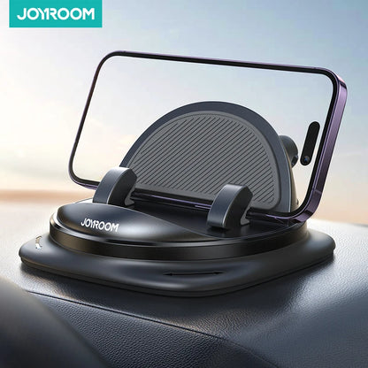 Joyroom Universal Dashboard Car Phone Holder - Upgraded Reusable Silicone Anti-Slip Mount for Car Dash