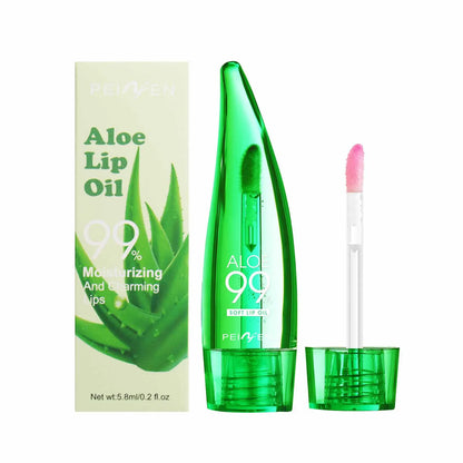 99% Aloe Vera Temperature-Changing Lip Balm Long-Lasting Moisturizing Lip Care