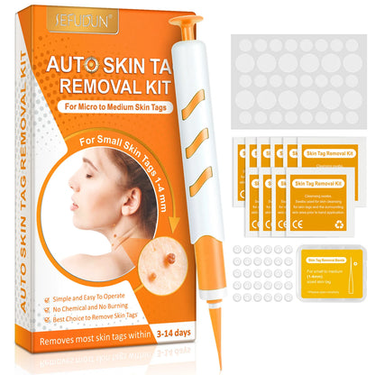3 In 1 Painless Auto Skin Tag Mole Wart Removal Kit