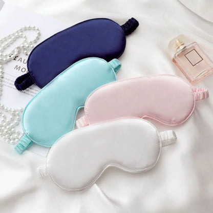 Imitated Silk Eye Patch Sleep Mask for Travel and Relaxation