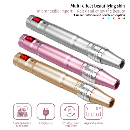 Electric Dr.Imp Wireless Dermapen - Microneedling Device with Nano Needle Cartridge