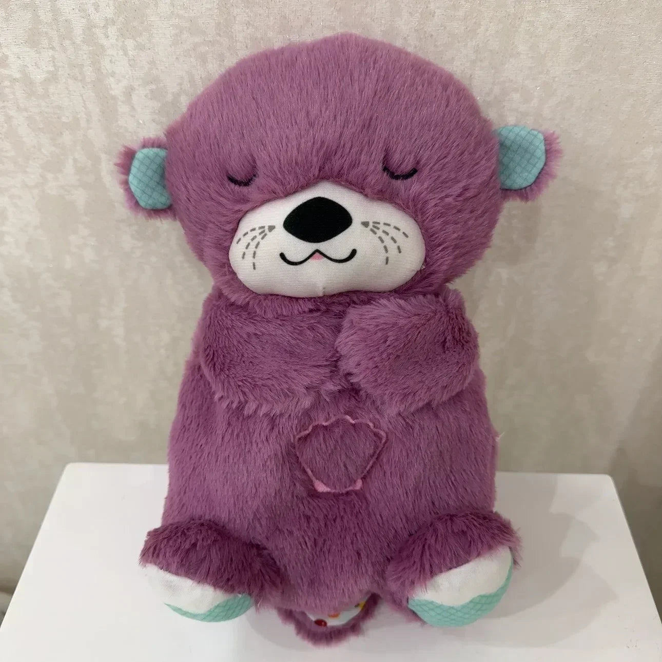 Breathing Otter Sleep and Playmate Otter Musical Stuffed Baby Plush Toy