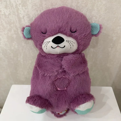 Breathing Otter Sleep and Playmate Otter Musical Stuffed Baby Plush Toy