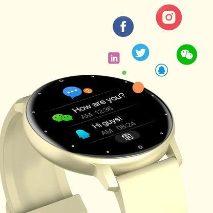 LIGE Smart Watch for Men & Women, Full Touch Screen, Sport Fitness Tracker, IP67 Waterproof, Bluetooth for Android/iOS
