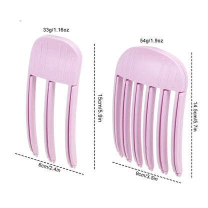 Fluffy Hairpin Curling Clips - Volumizing Bangs & Hair Roots Clips for Women, Fixed Shape Fashion Hair Rollers