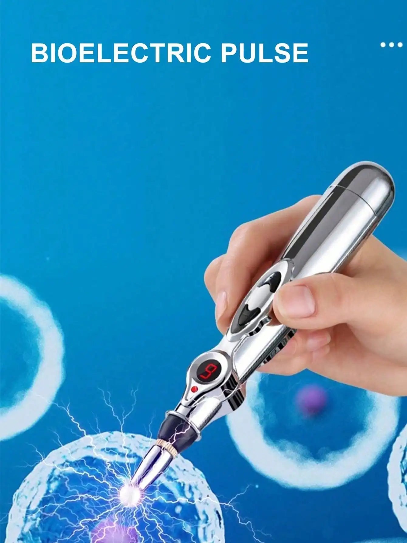 Meridian Pen Electronic Energy Circulation Massage Pen for Soothing & Relaxation
