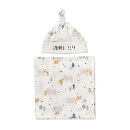 Cotton Floral Receiving Blanket