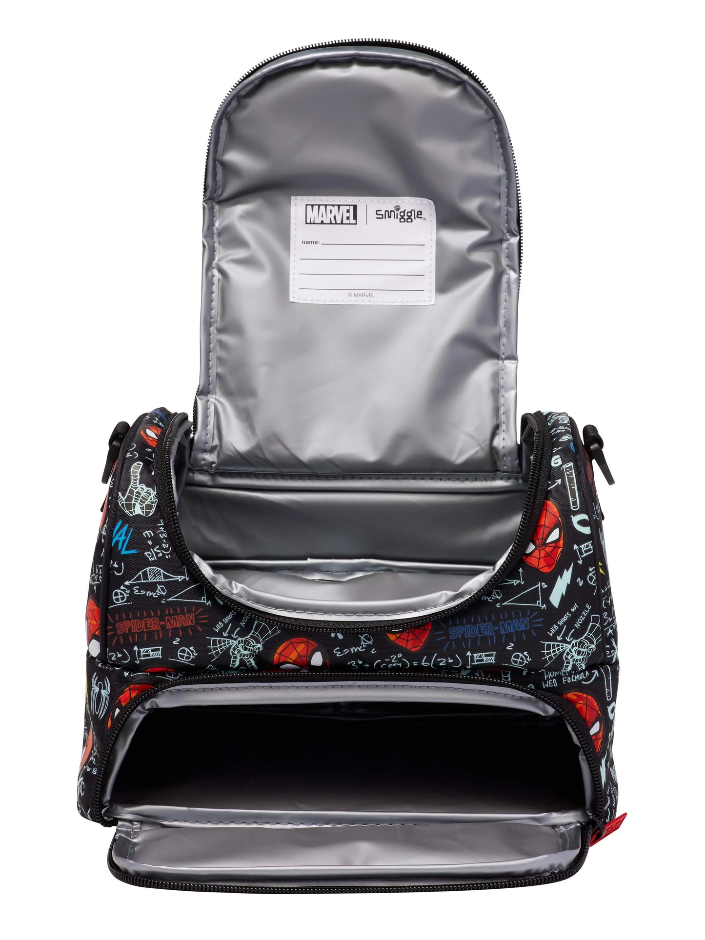 Smiggle Spider-Man School Set – Backpack, Lunch Bag, Wallet, Pencil Box & Water Cup